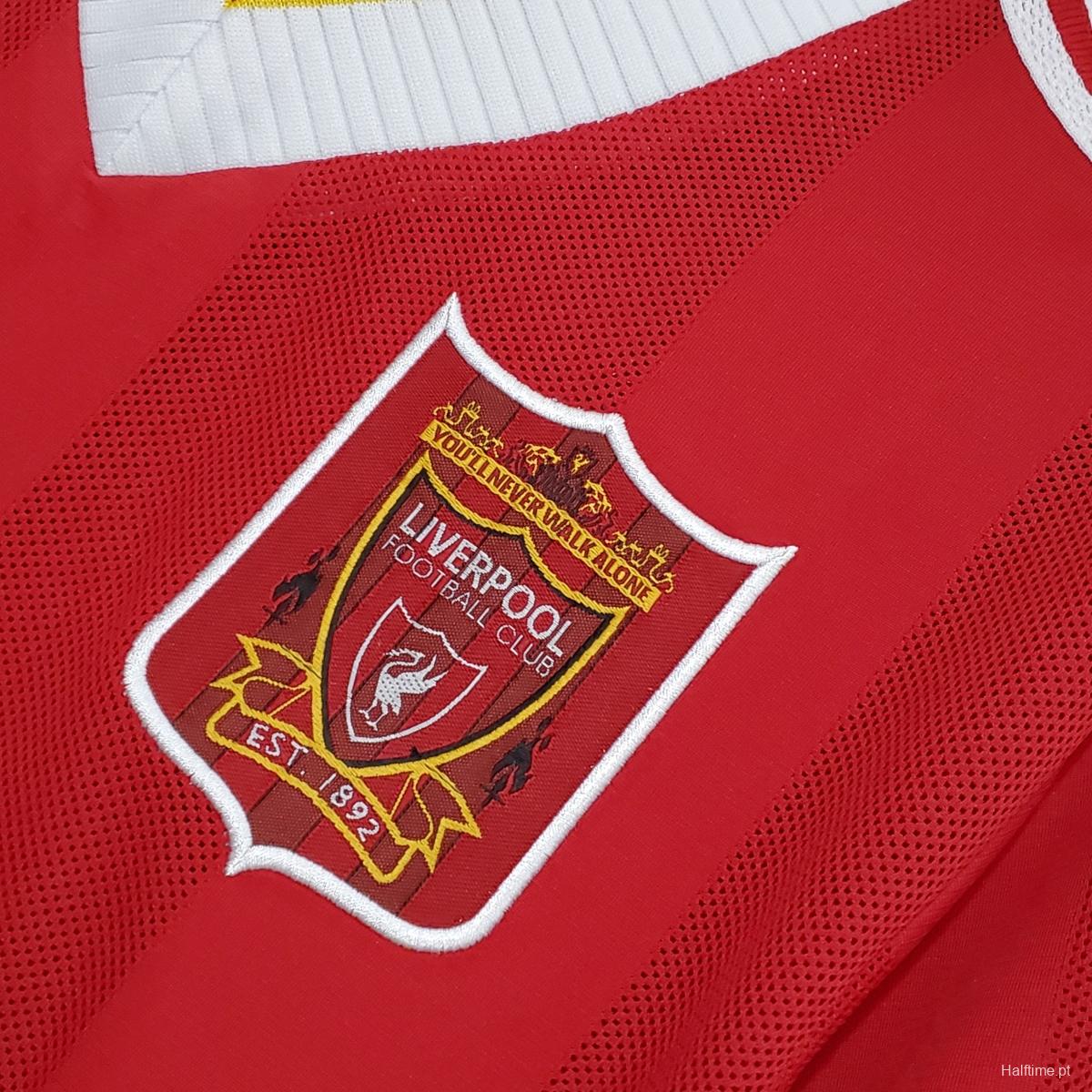 Retro 96/97 Liverpool home Soccer Jersey