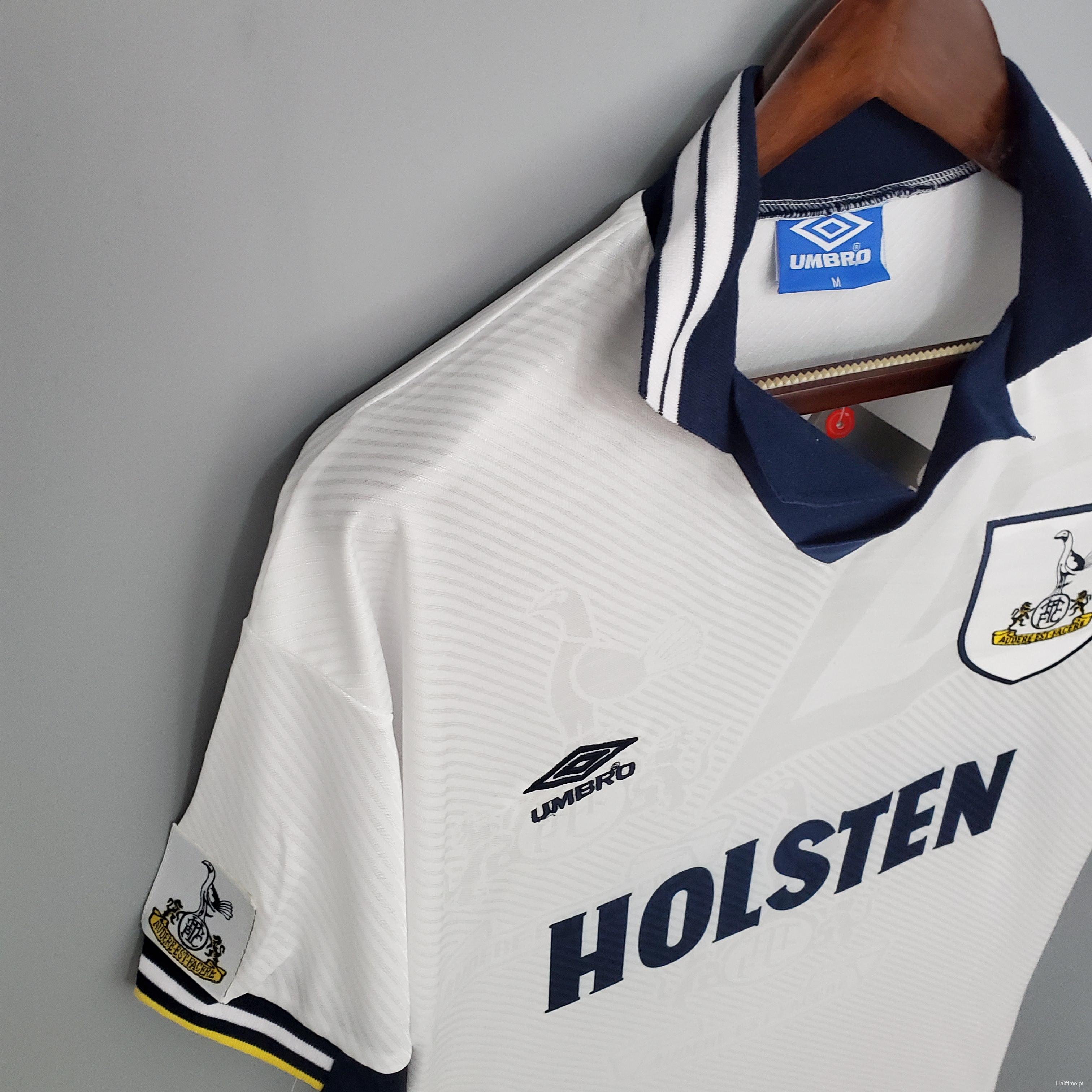 Retro 94/95 Tottenham home Soccer Jersey