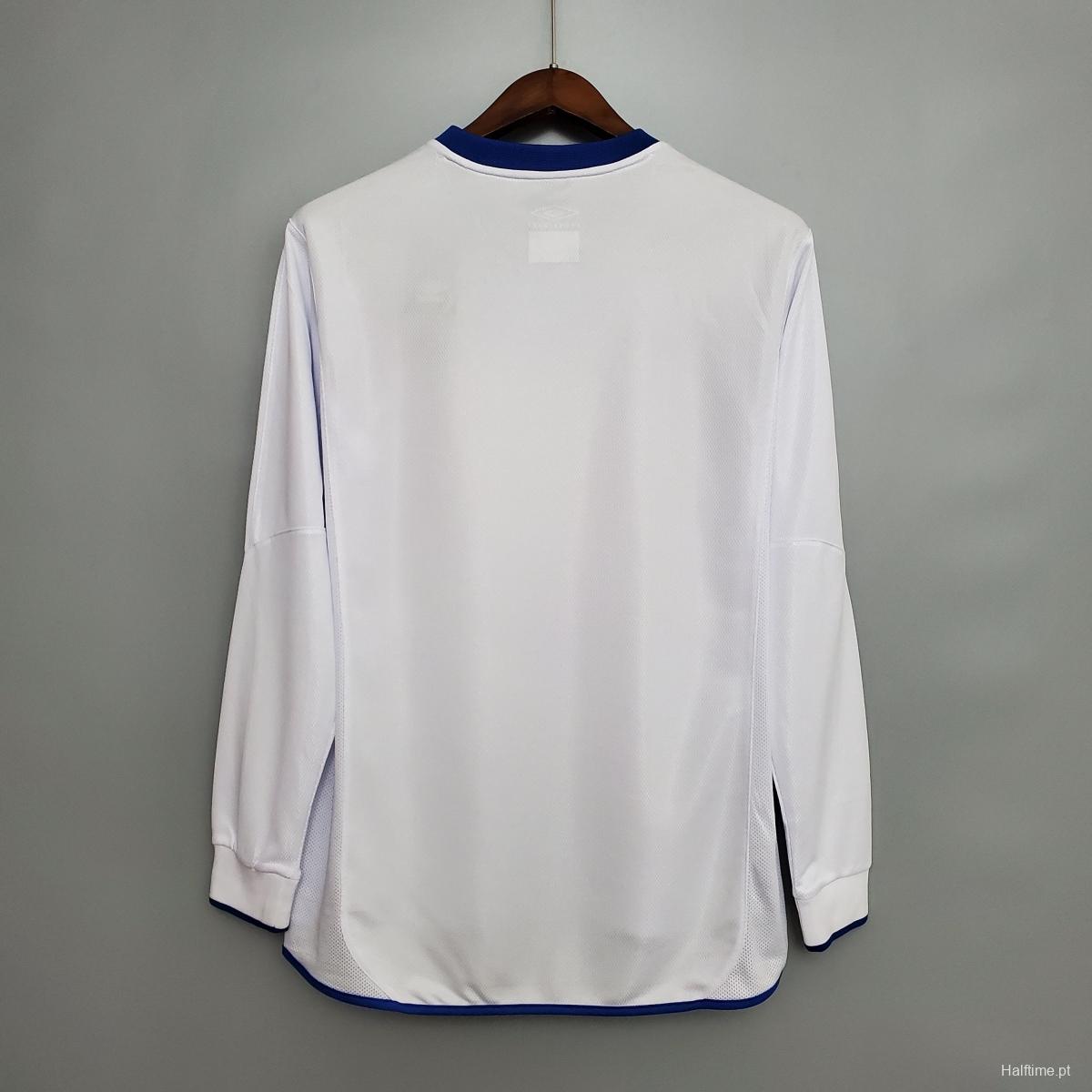 Retro long-sleeved 03/05 Chelsea away Soccer Jersey