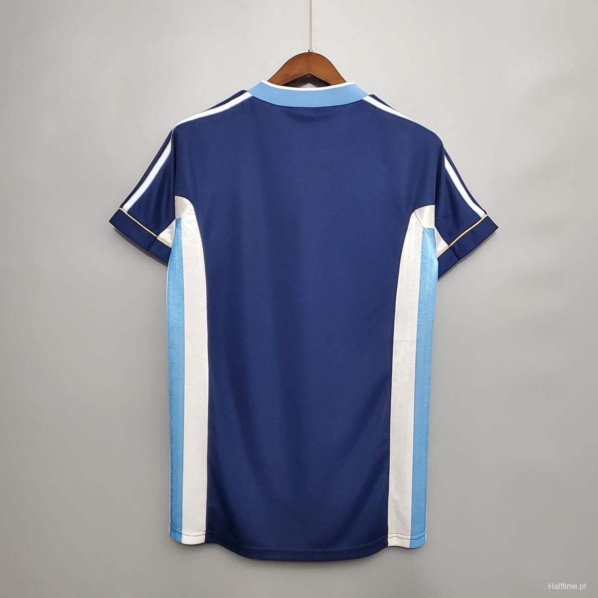 Retro Argentina 1998 away Soccer Jersey