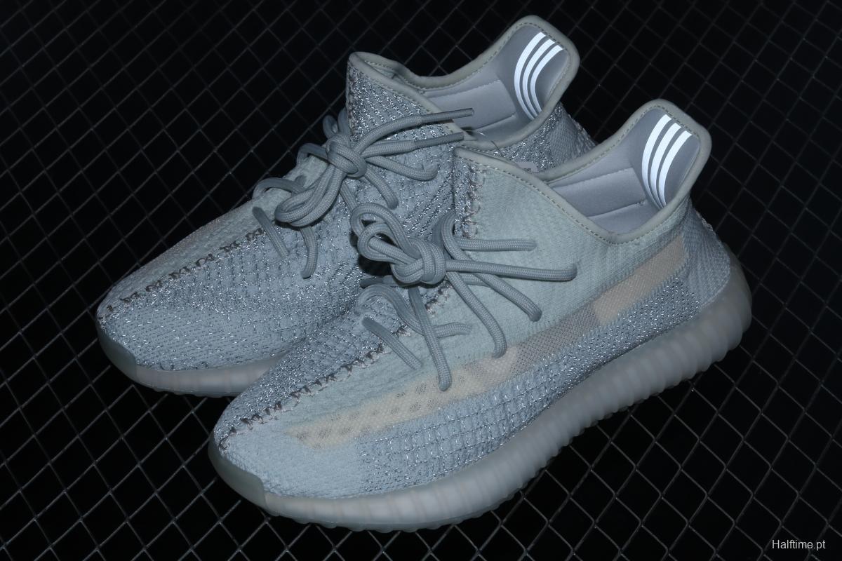 Adidas Yeezy 350 Boost Basf V2 FW5317 Darth Coconut 350 second generation hollowed-out silk ice blue star color BASF Boost original