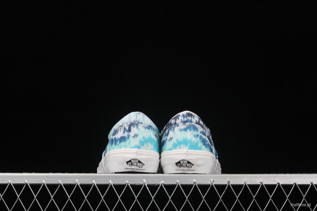 Vans Doheny national style series energetic summer-tie dyeing network celebrity white shoes VN0A3MVZ54H