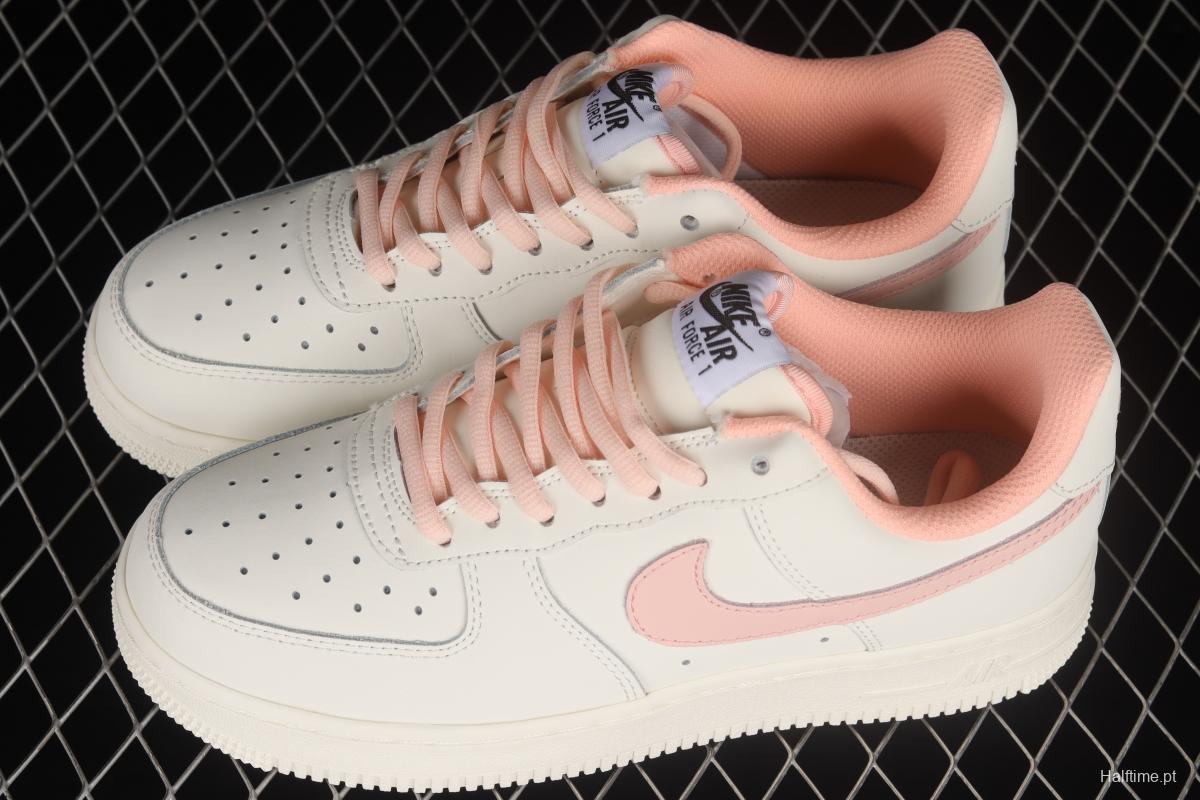 NIKE Air Force 1'07 Low White Pink Low Casual Sneakers CQ5059-106