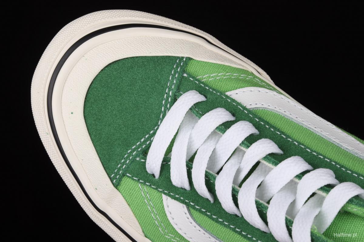 Vans Style 36 avocado green matching low-top sports shoes VN0A4UWI4SY