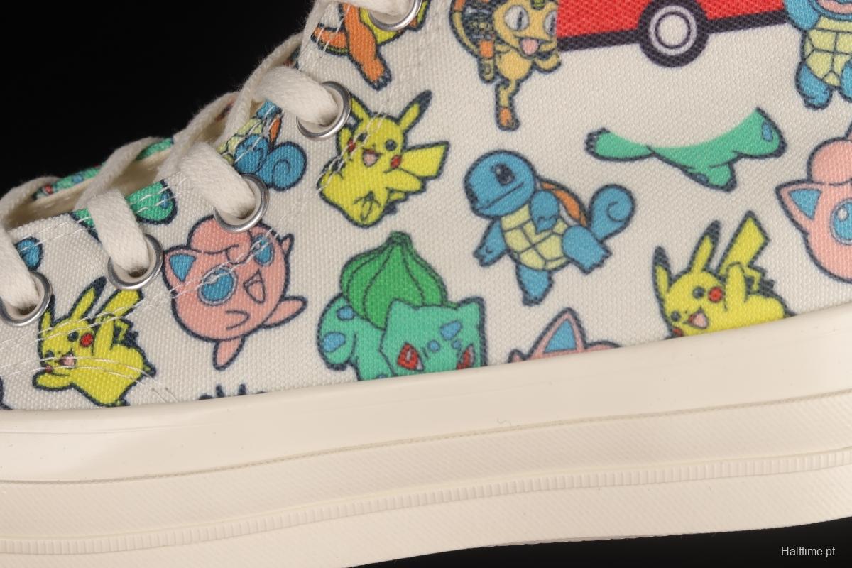 Pokémon x Convers Dream Joint Pokemon Poke Ball High Top Sneakers A01652C