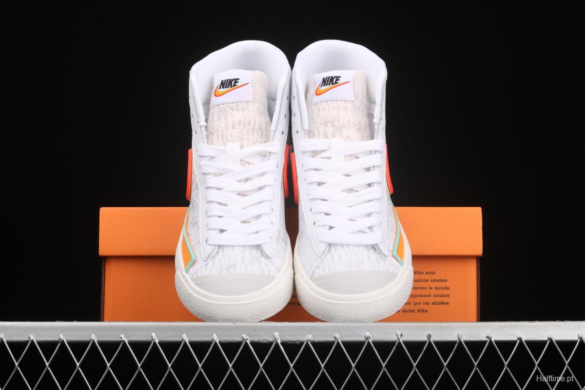 NIKE Blazer Mid'77 Vintage Have A Good Game video game pixel League of Legends Trail Blazers high-top casual board shoes DC1746-100