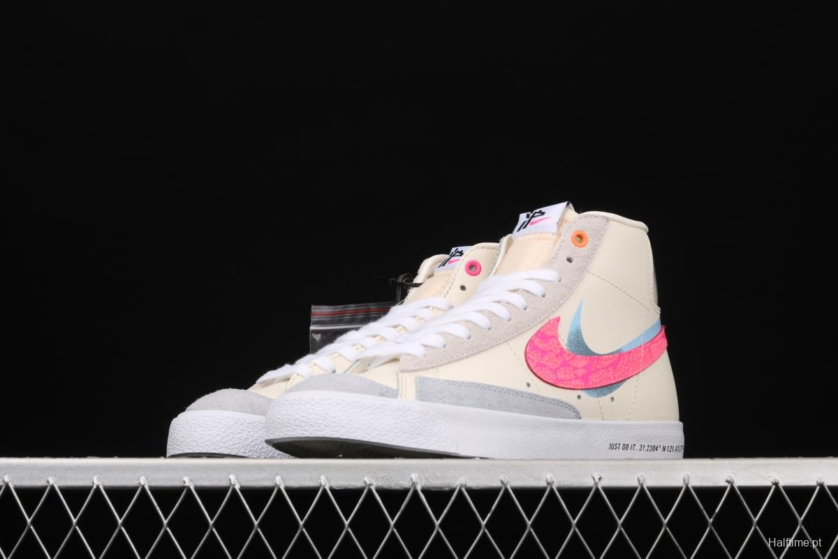 NIKE Blazer Mid '1977 VNTG Classic Trail Blazers High Band Leisure Sports Board shoes DC0707-164,