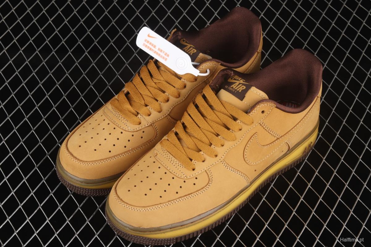 NIKE Air Force 1 Low Retro SP Wheat Mocha Mocha wheat low-top casual board shoes DC7504-700