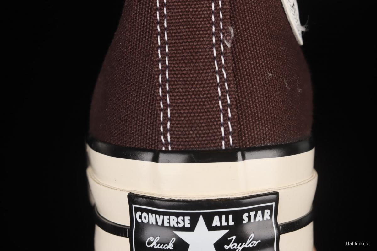 Converse 1970s Evergreen high-top vulcanized casual shoes 170551C