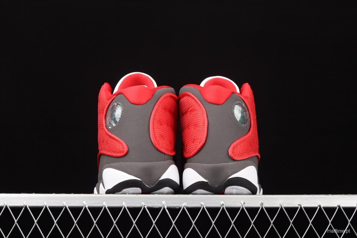 Air Jordan 13 Retro 3 White Gray Red 3M Reflector DJ5982-600