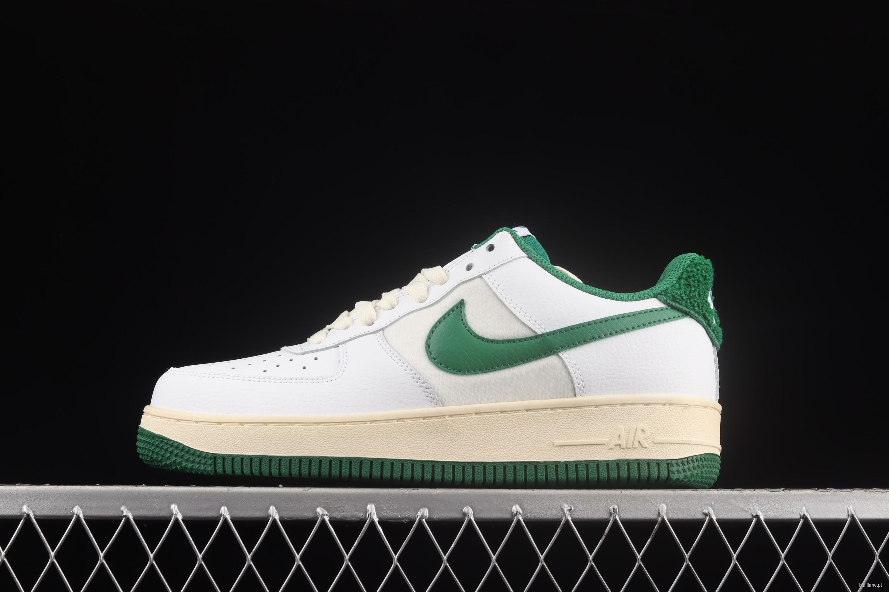 NIKE Air Force 1x07 sail white green low top casual board shoes DO5220-131,