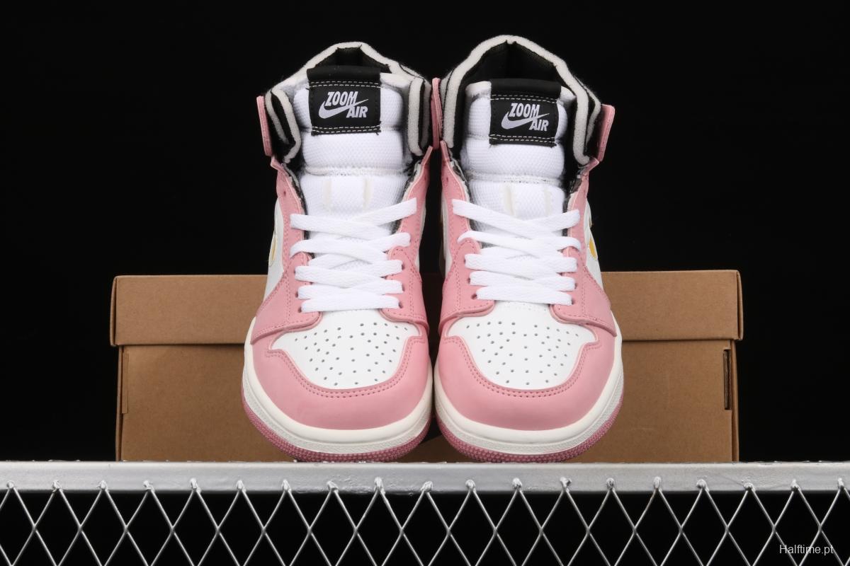 Air Jordan 1 Zoom CMFT pink glaze CT0979-601