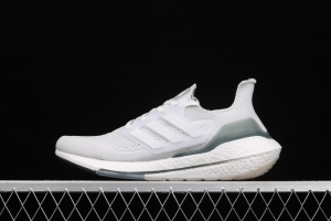 Adidas Ultra Boost 21 Consortium FY0383 Das new thick-soled popcorn running shoes