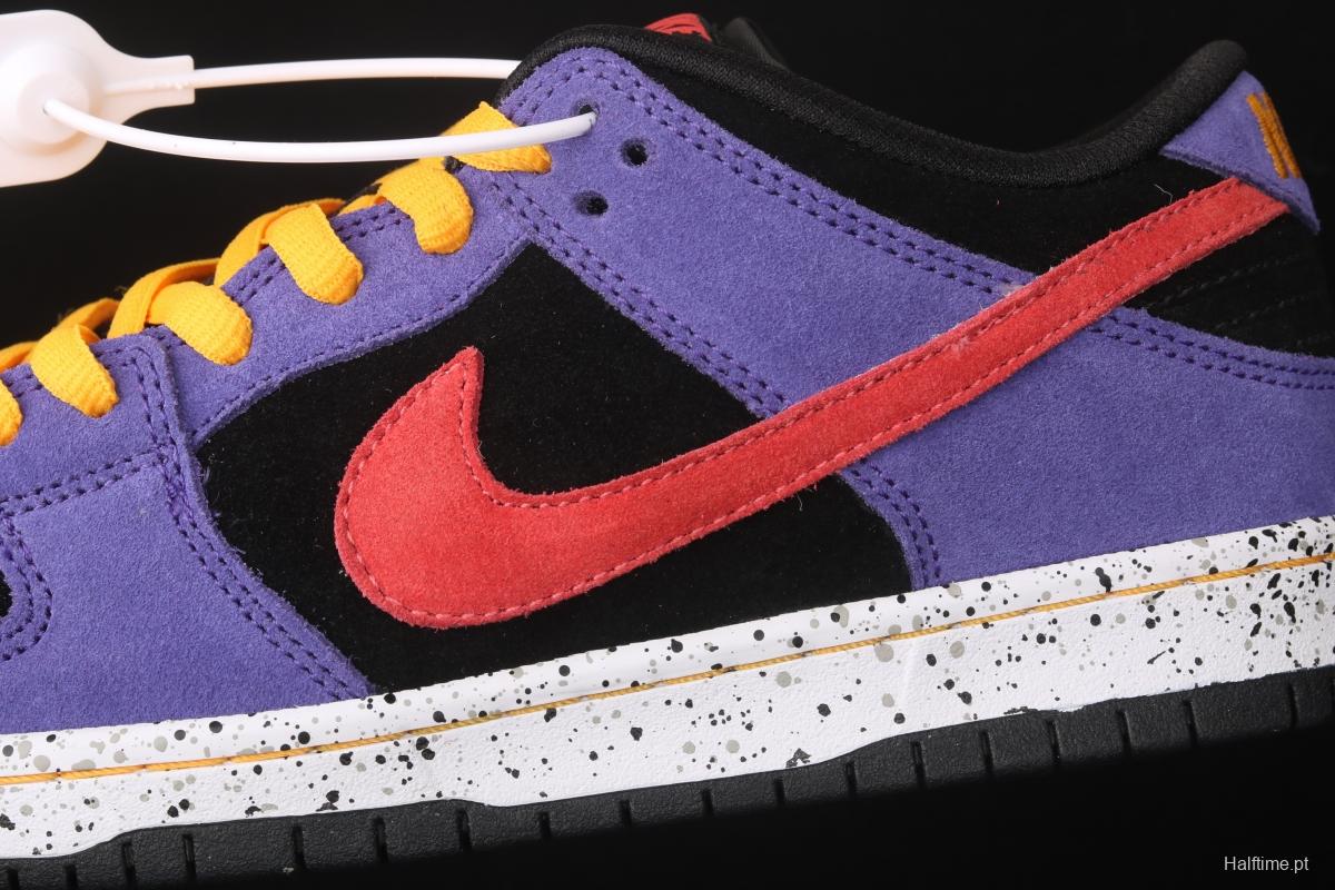 NIKE DUNK SB Low SP grape purple retro low side leisure sports skateboard shoes BQ6817-008