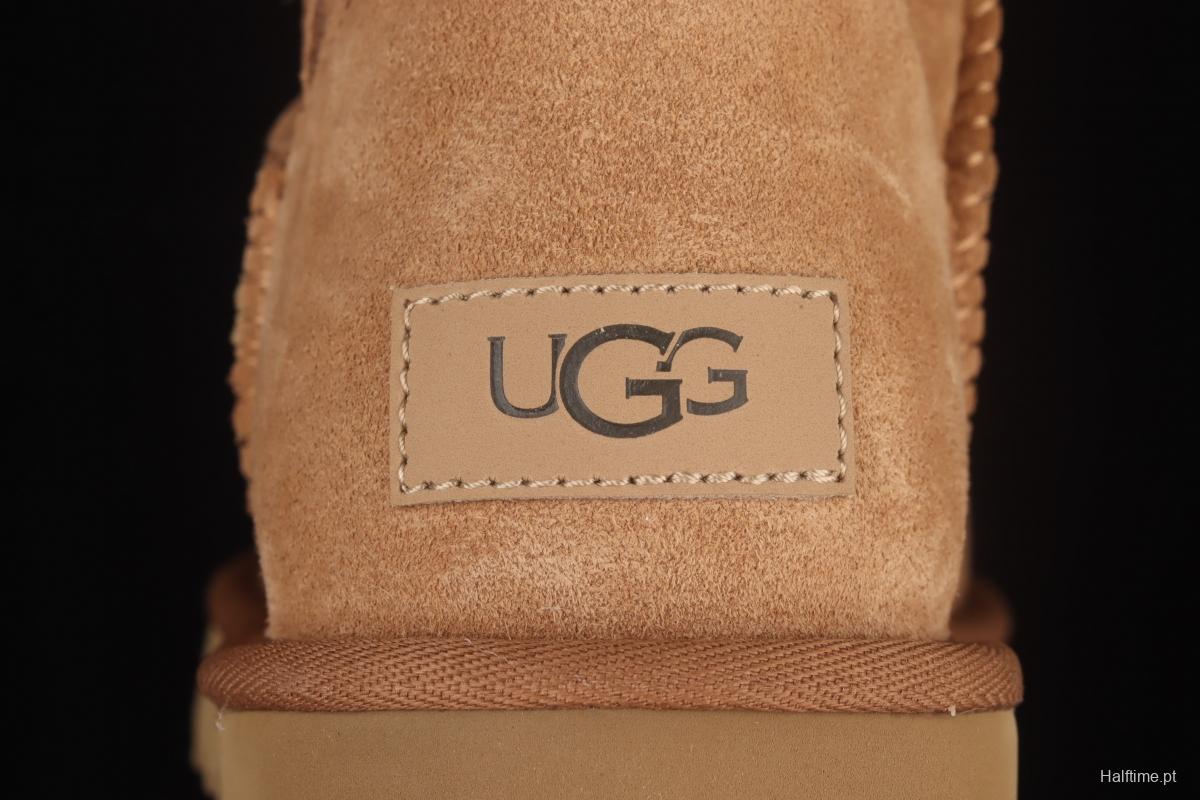 UGG Mini Bailey Button II wooden buckle help outdoor snow boots 1016422