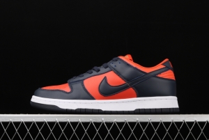 NIKE SB DUNK Low SP Fanta color matching head layer low side leisure sports board shoes CU1727-800