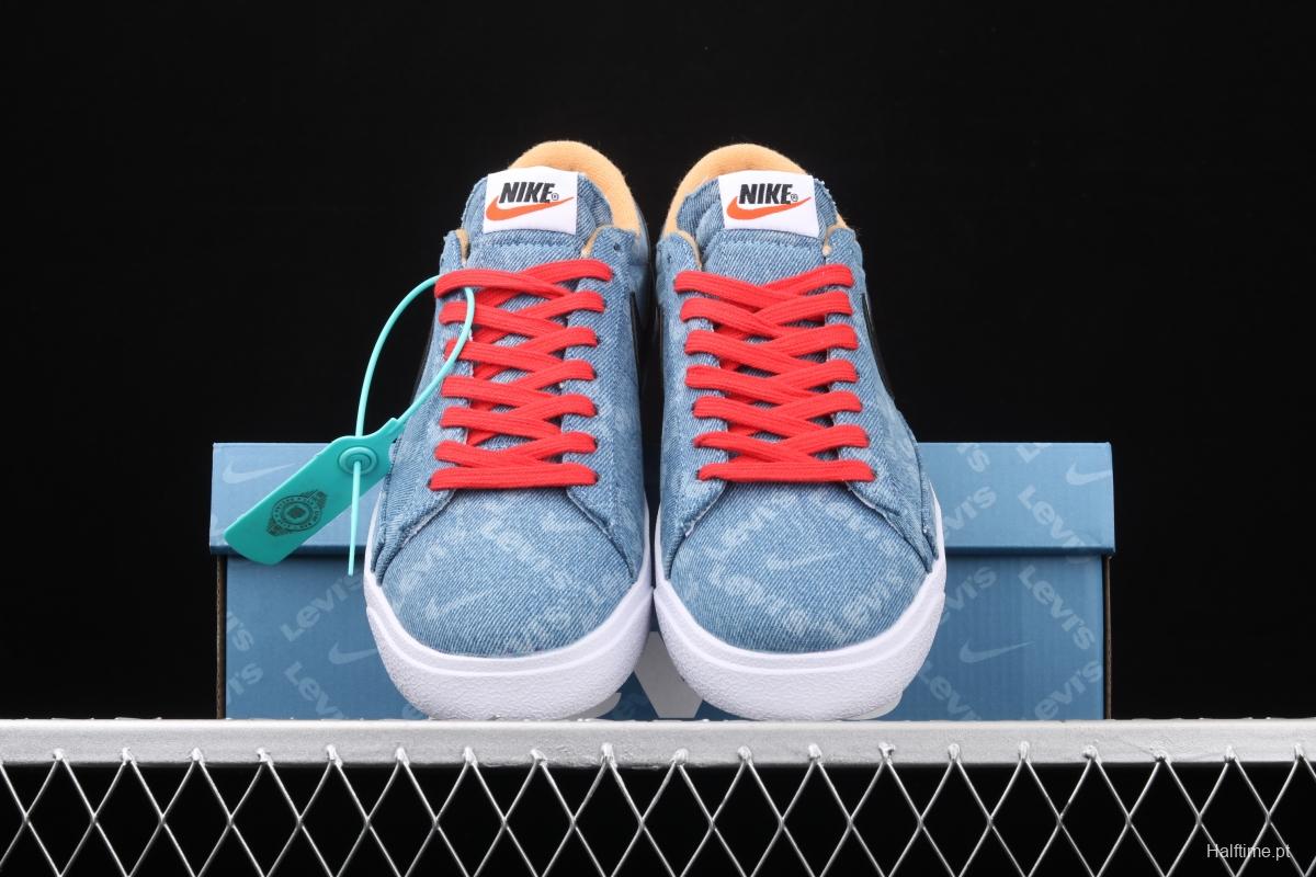 NIKE Blazer Low trailblazer denim low-top casual board shoes BQ4806-600