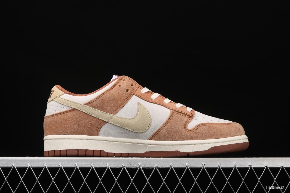 NIKE SB DUNK Low Prm milk brown SB buckle rebound fashion casual board shoes DD1390-100