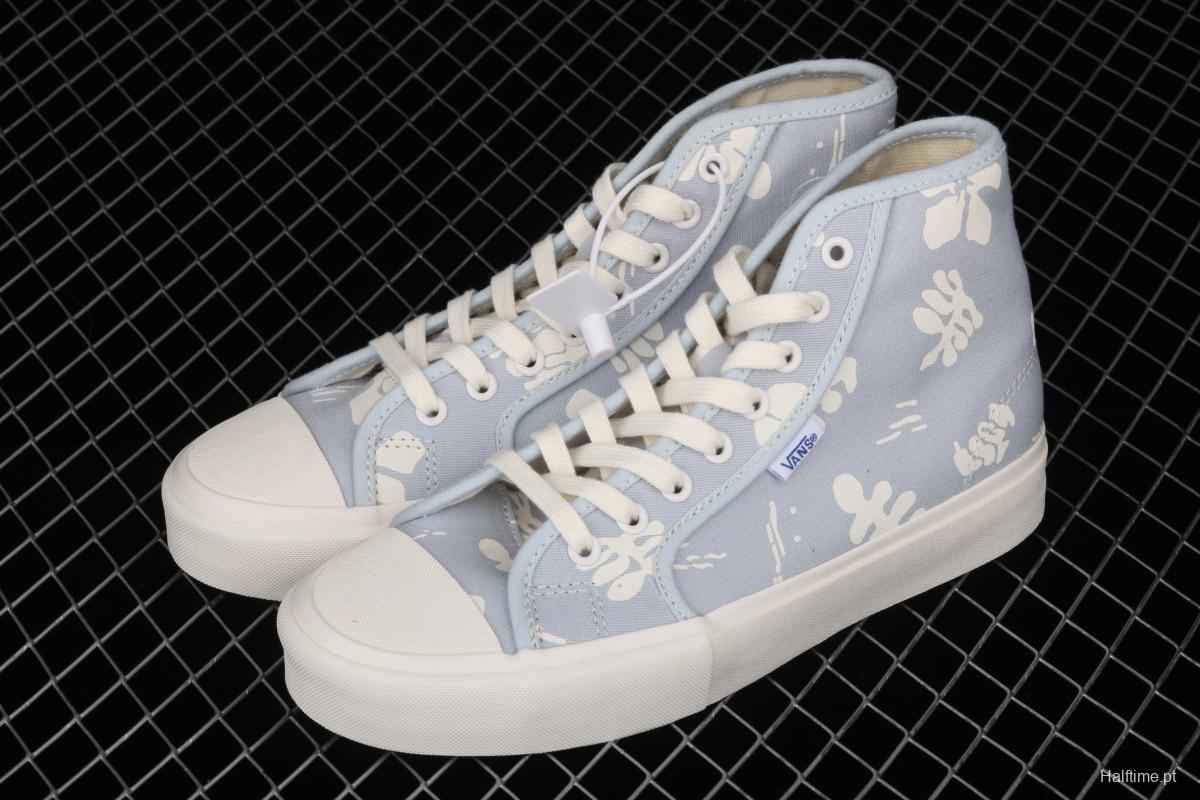 Vans Vault OG Style 24 Lx White Flower retro Joint style Zhongbang Leisure Board shoes VN0A5HUT4O6