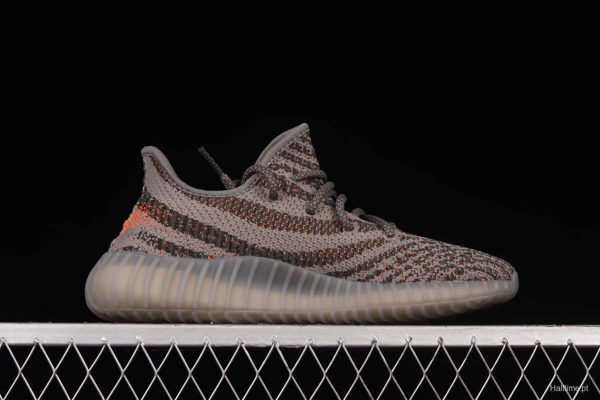 Adidas Yeezy 350 Boost V2 GW1229 Grey Orange Starry BASF Boost Original Bottom