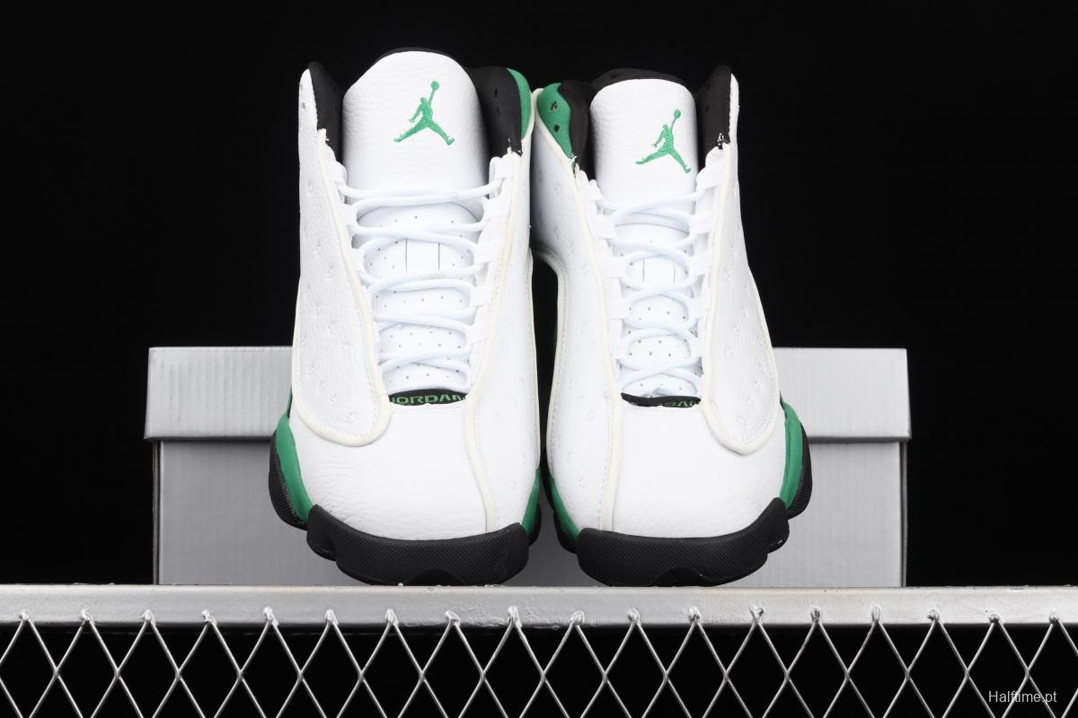 Air Jordan 13 Retro 3 White and green 414571-113