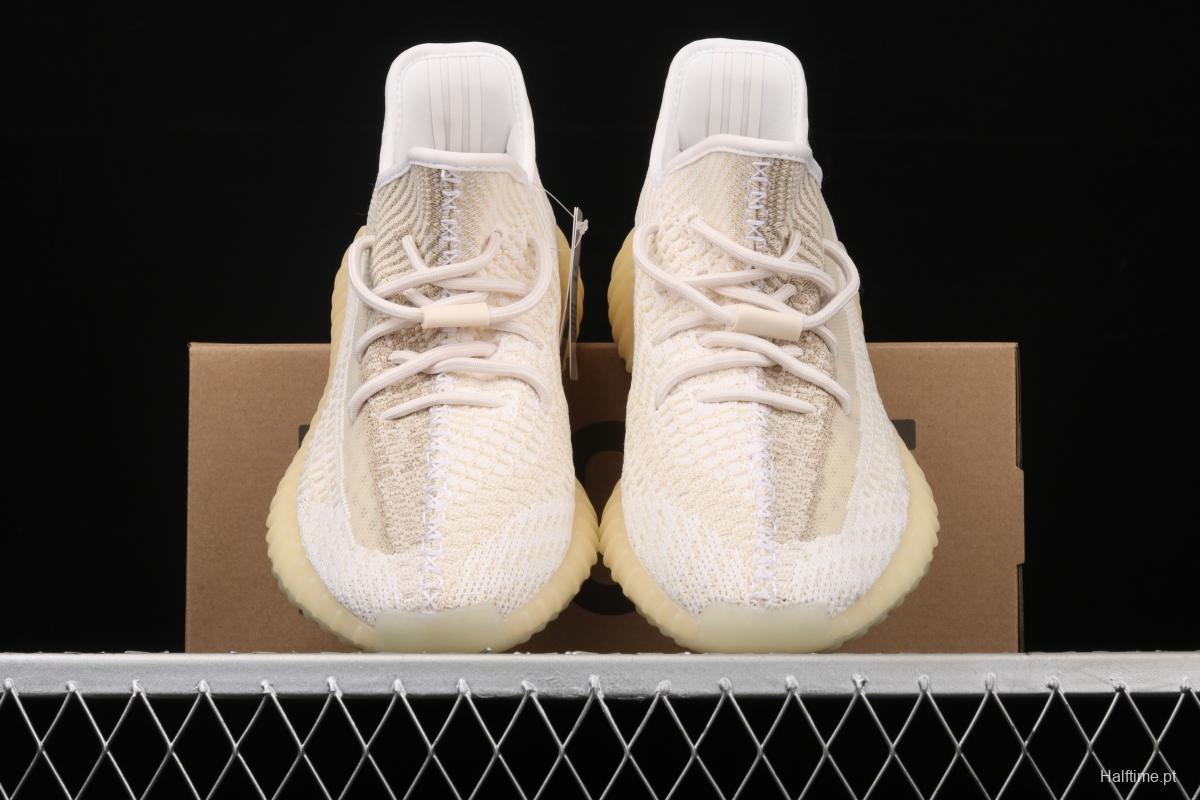 Adidas Yeezy Boost 350 V2 FZ5246 Darth Coconut 350 second generation new oxidized swan splicing full sky star color match BASF Boost original