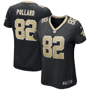 Women's Bob Pollard Black Retired Player Limited Team Jersey