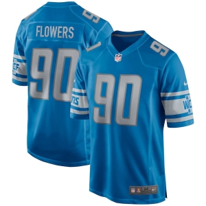 Men's Trey Flowers Blue Player Limited Team Jersey