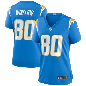 Women's Kellen Winslow Powder Blue Retired Player Limited Team Jersey