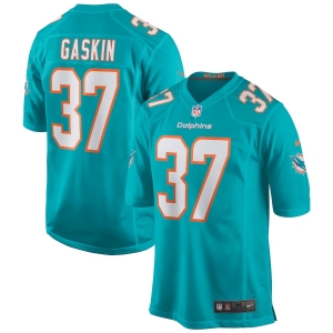 Men's Myles Gaskin Aqua Player Limited Team Jersey