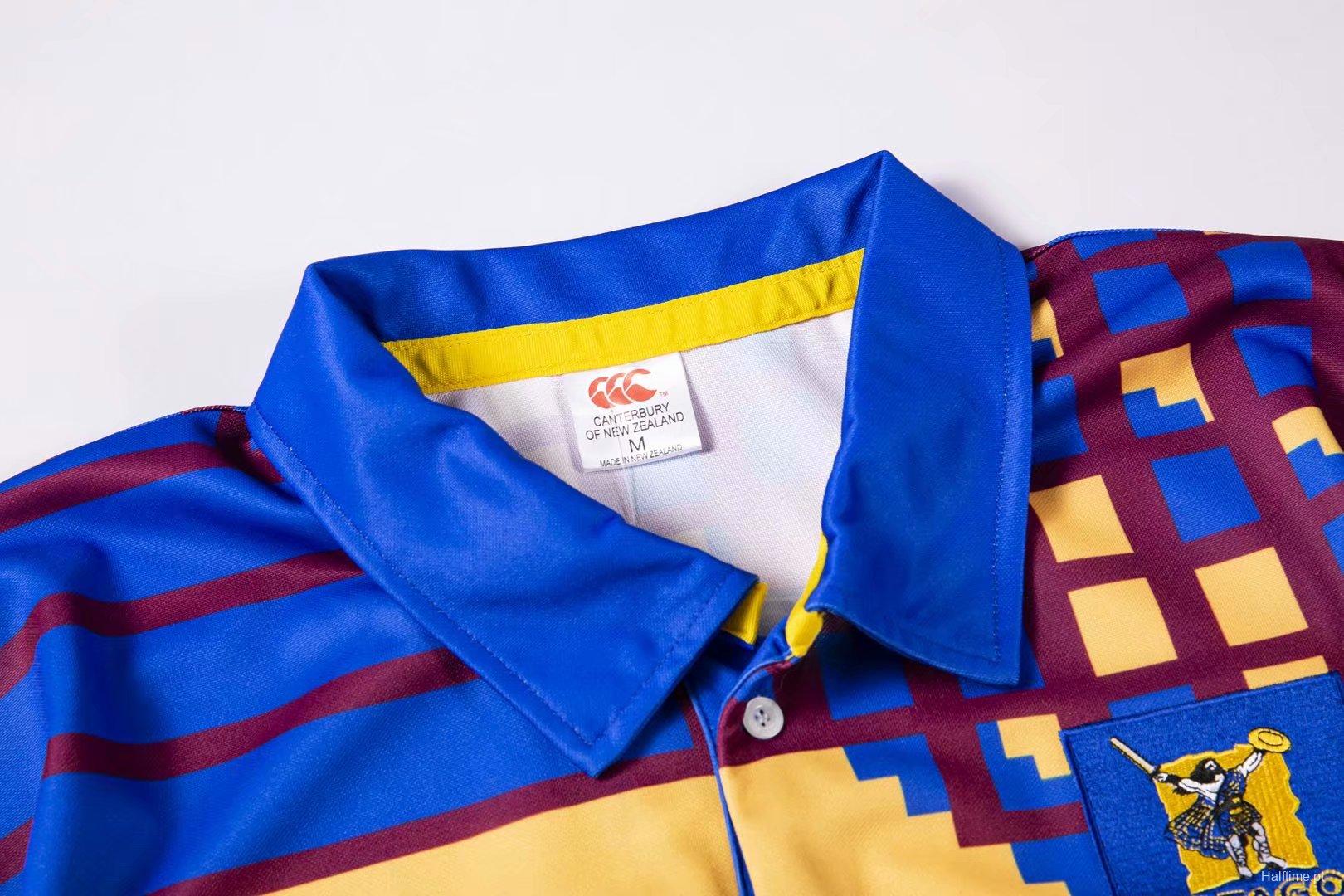 Otago Highlanders 1997-99 Men's Retro Rugby Jersey