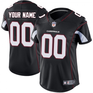 Women's Alternate Black Custom Game Team Jersey