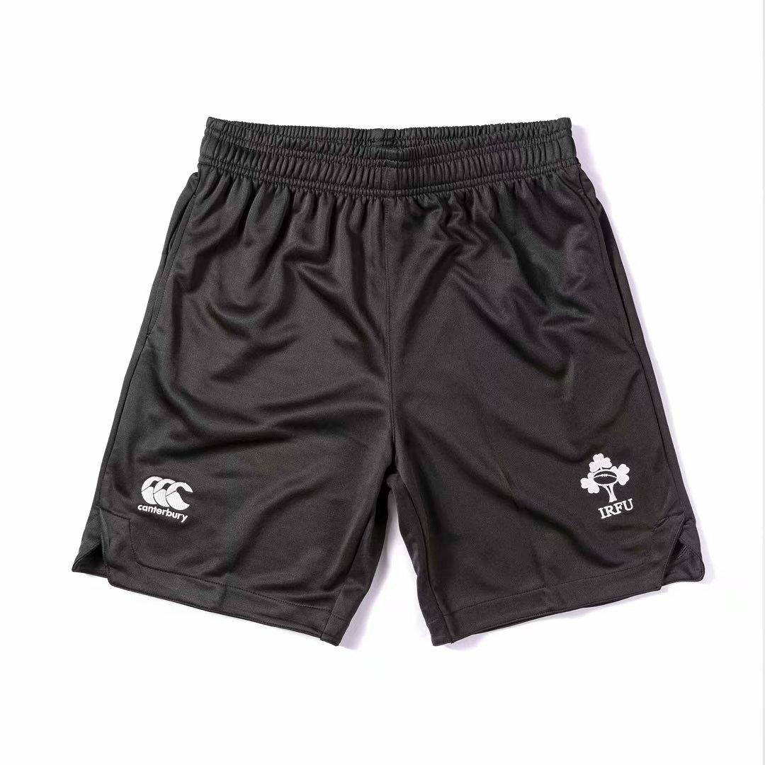 Ireland 2020-2021 Mens Rugby Shorts Black