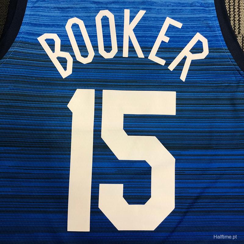 Thai Version Men's Devin Booker Navy USA Basketball Player Jersey