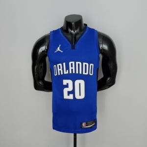 75th Anniversary Fultz#20 Orlando Magic Blue NBA Jersey