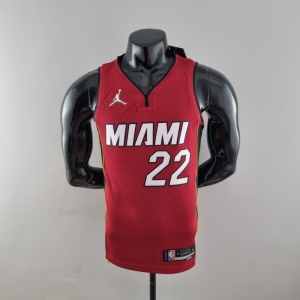 75th Anniversary Miami Heat Jordan BUTLER#22 Burgundy NBA Jersey