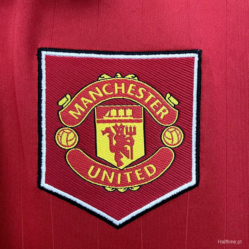 22/23 Manchester United Home  Soccer Jersey