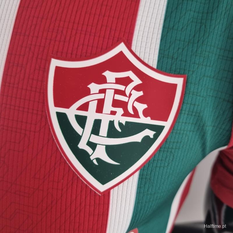 Player Version 22/23 Fluminense Home  Soccer Jersey