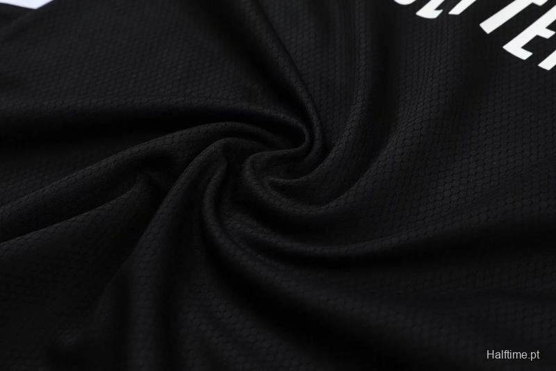 22/23 Real Madrid Pre-match Training Jersey Black Vest