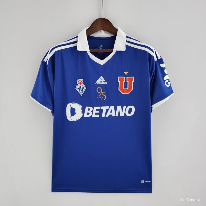 2022 Universidad De Chile 95th Anniversary Edition Blue