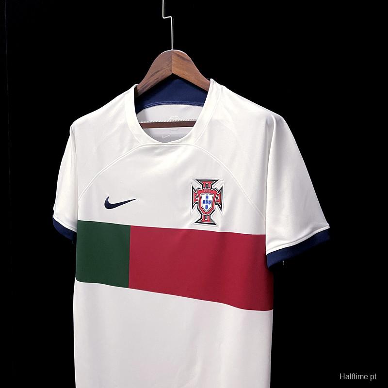 2022 Portugal Away Soccer Jersey