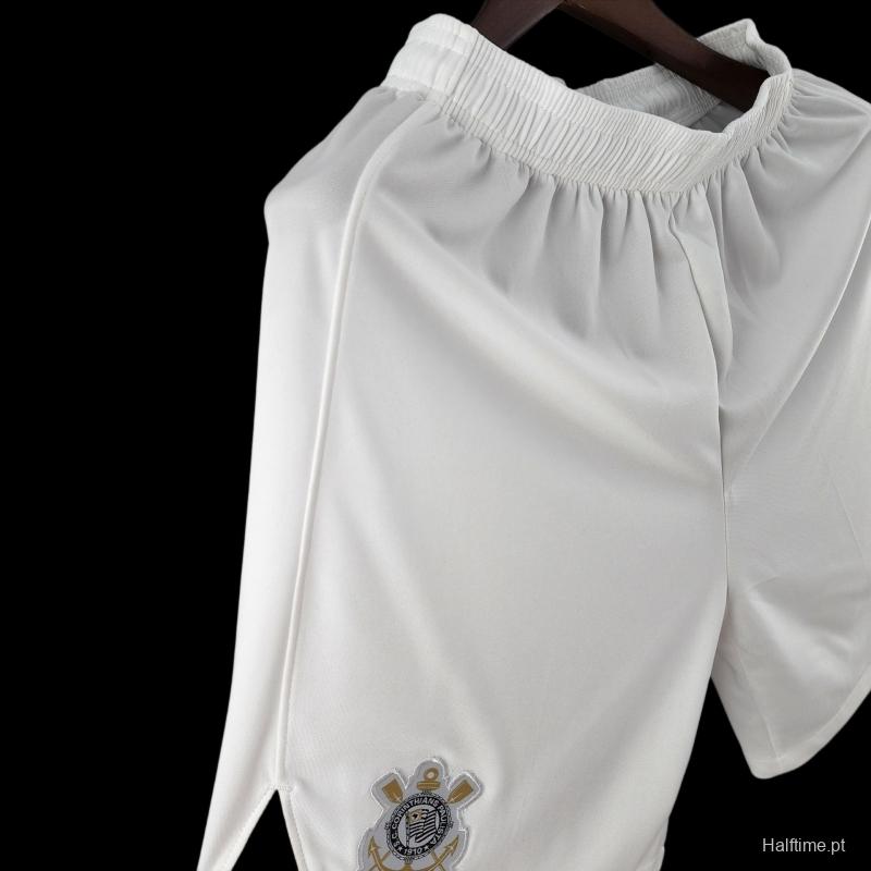 22/23 Corinthians White Shorts