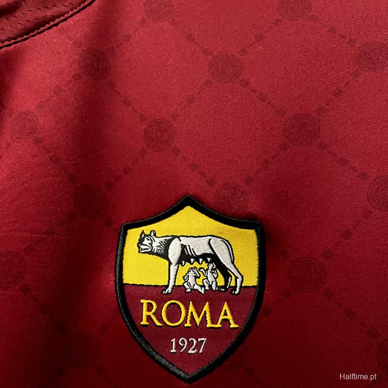 22/23 Roma Home Soccer Jersey