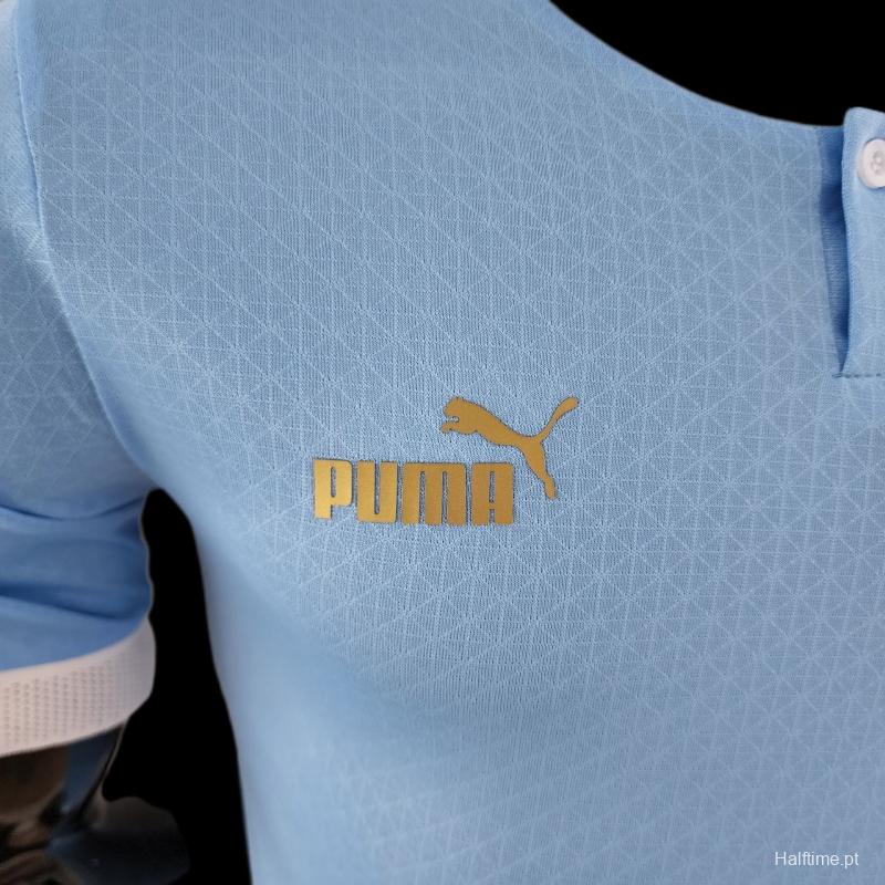 Player Version 2022 Uruguay Home Soccer Jersey