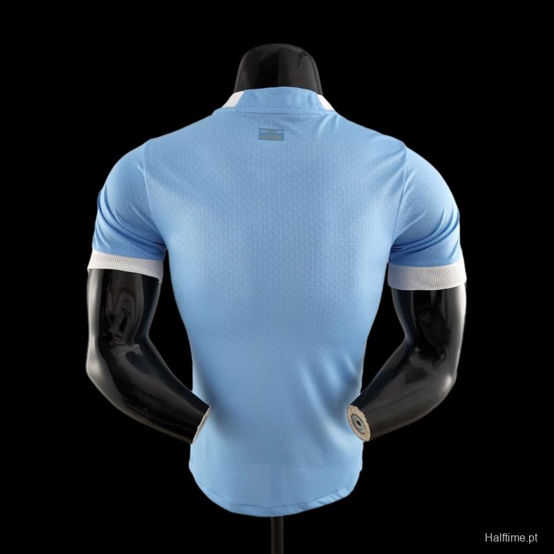 Player Version 2022 Uruguay Home Soccer Jersey