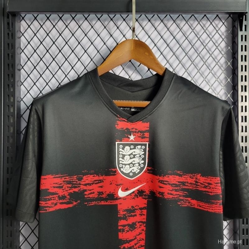 2022England Pre-Game Black Jersey