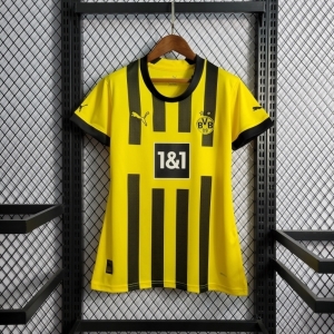 22/23 Woman Borussia Dortmund Home Soccer Jersey