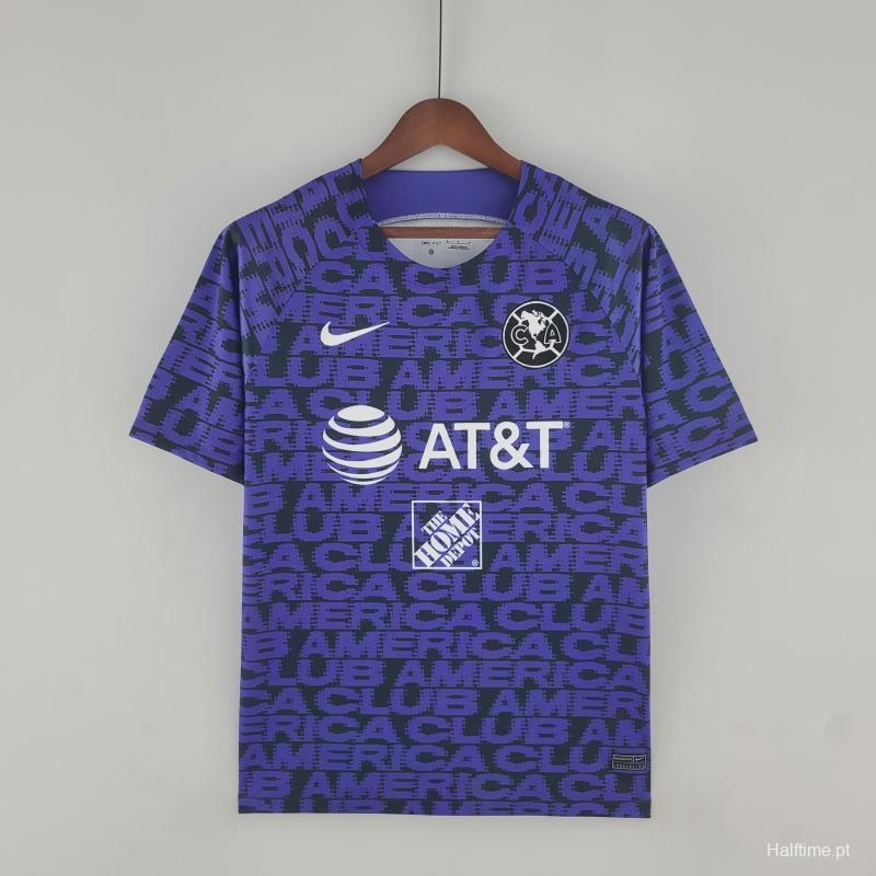 22/23 Club America Training Purple Jersey