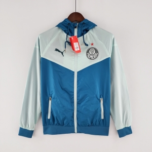 2022 Palmeiras Windbreaker Blue