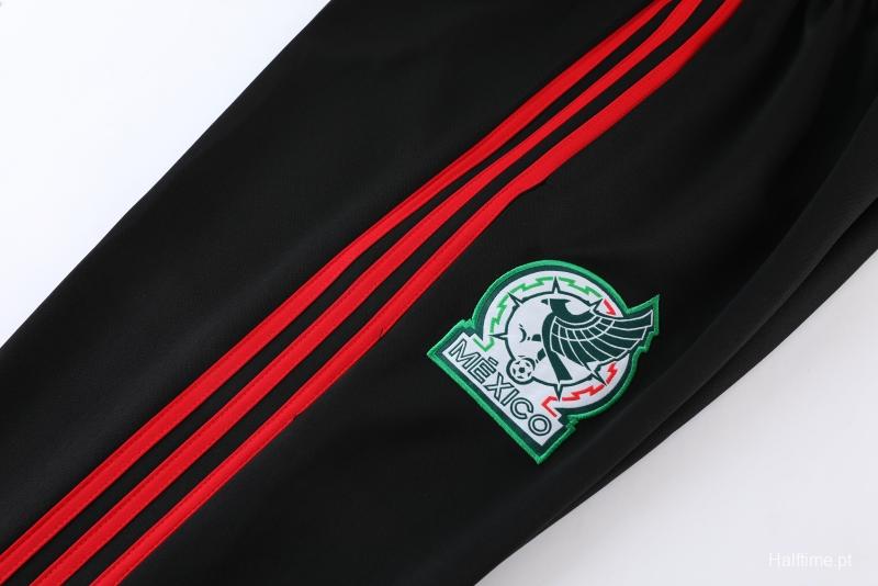 2022 Mexico Green Full Zipper Tracksuit